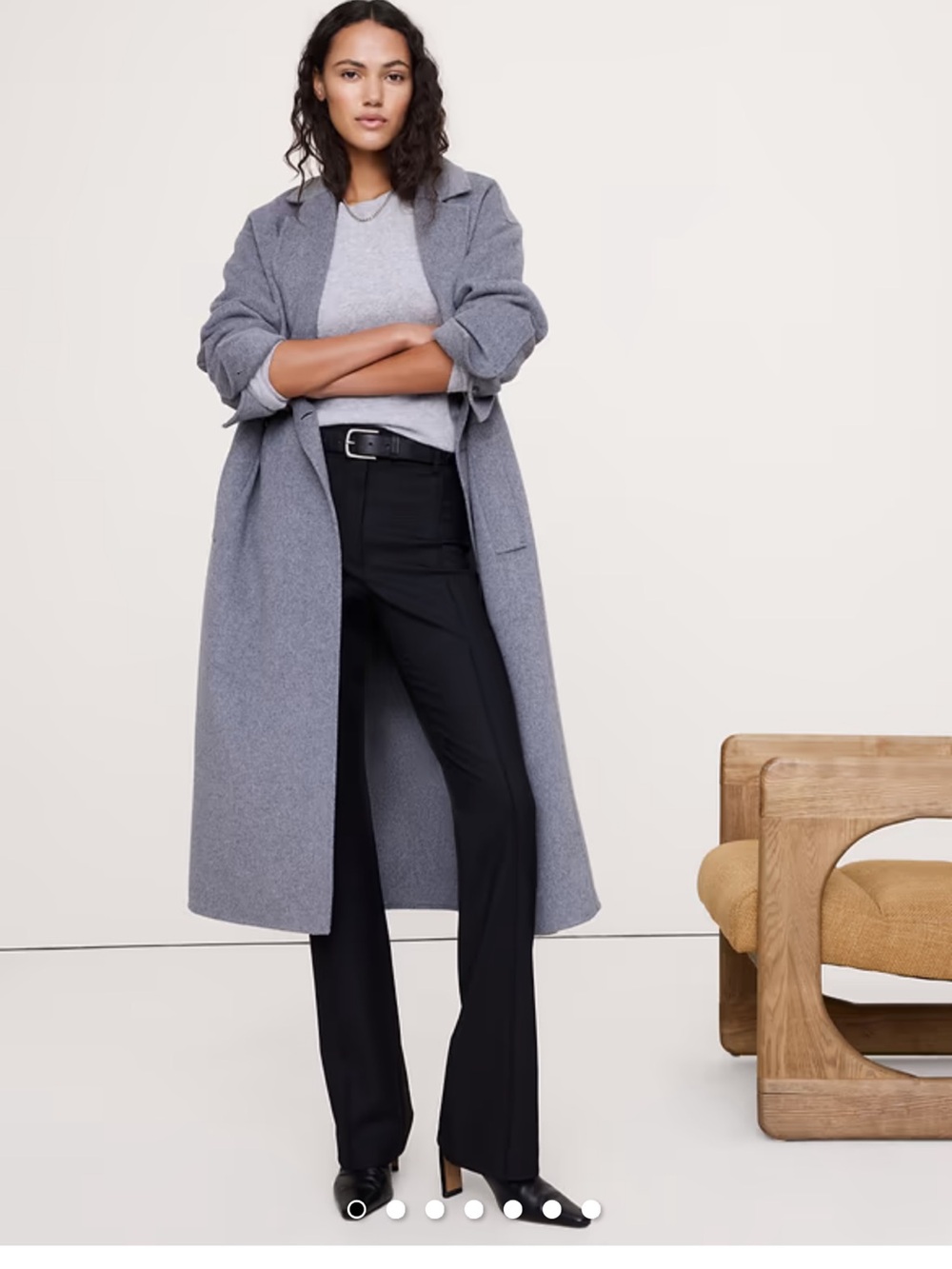 Banana Republic Black Skinny Flare Dress Pants